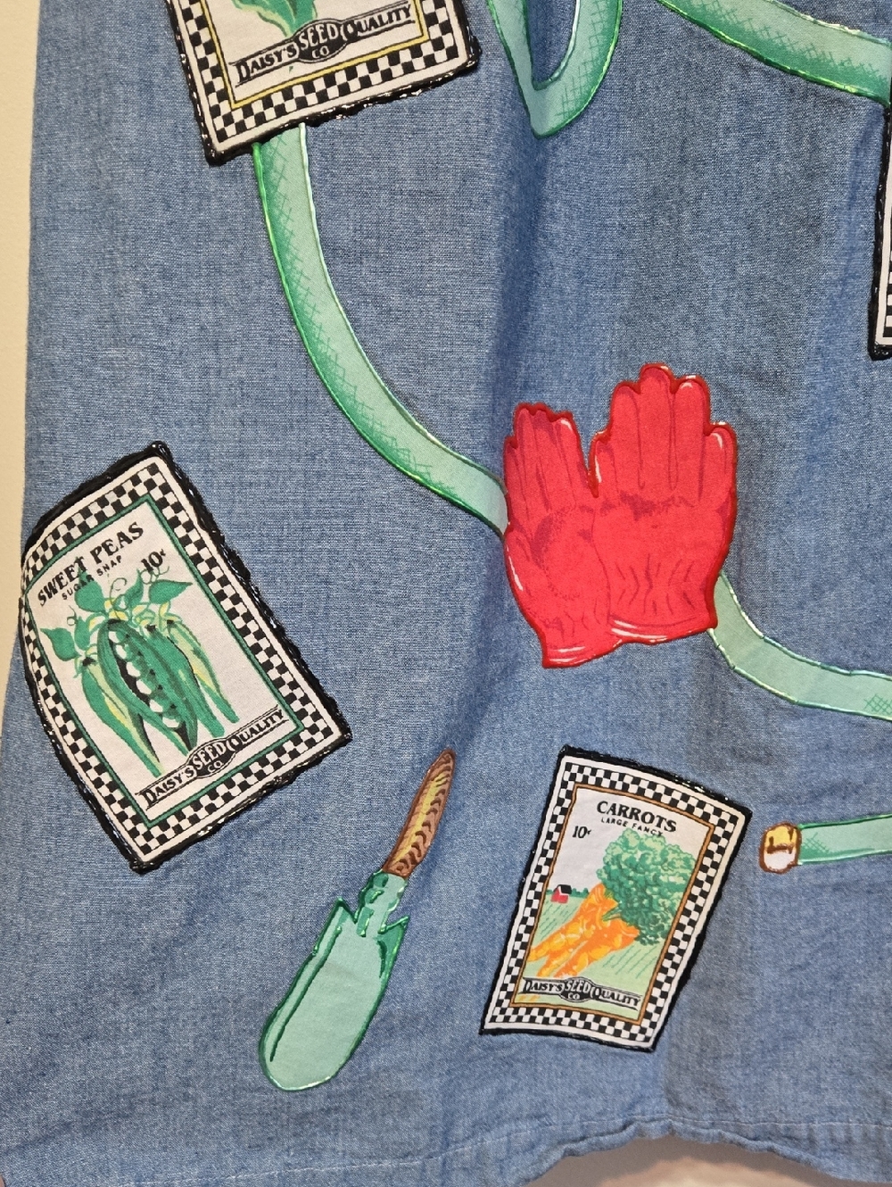 Vintage Denim Gardening Dress - Picture 8 of 11